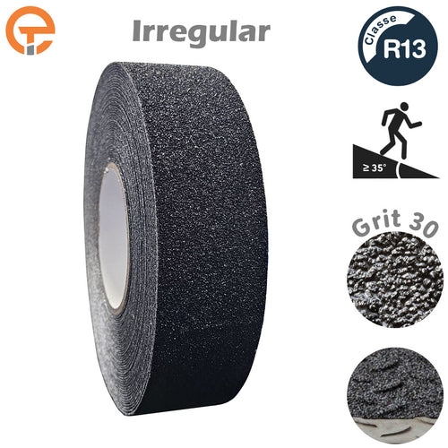Rubans Antidérapants Noir Classe R13 Surface Non Régulière - EQUIPEMENTECH