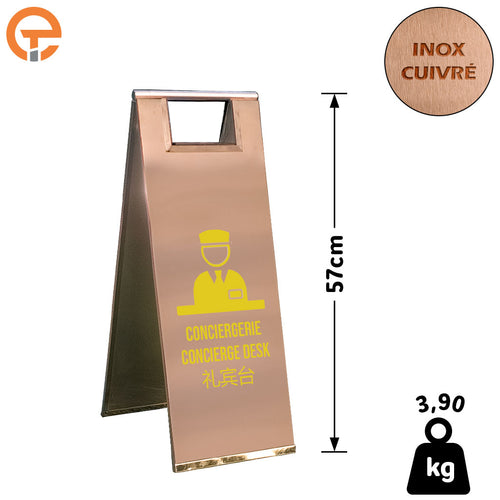 Chevalet de signalisation Conciergerie