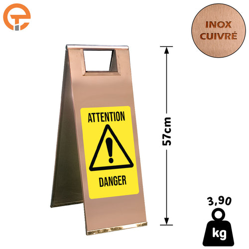 Chevalet de signalisation Danger