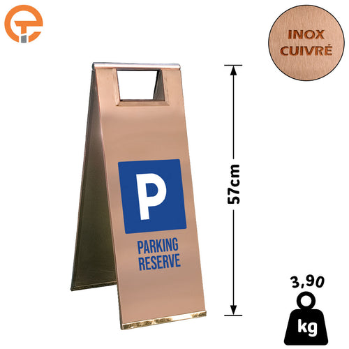 Chevalet de signalisation Parking Réservé
