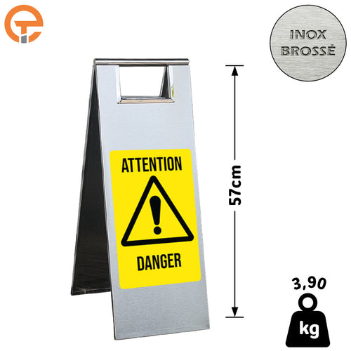 Chevalet de signalisation Danger