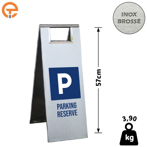 Chevalet de signalisation Parking Réservé