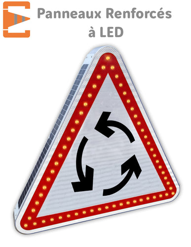 Panneaux Routiers Lumineux Solaire Type AB