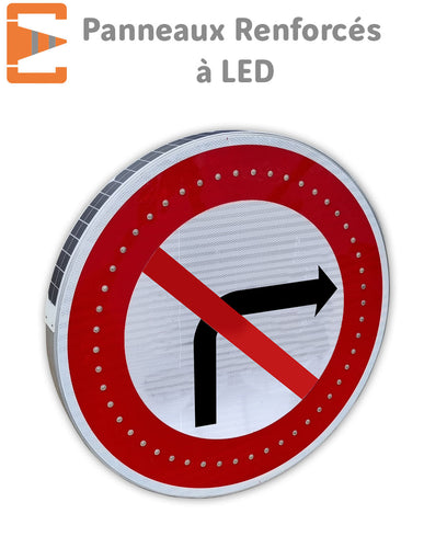 Panneaux Routiers Lumineux Solaire Type B