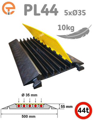 Protège câbles 5 canaux 44 tonnes
