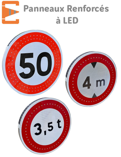 PANNEAUX ROUTIERS LUMINEUX SOLAIRE TYPE B