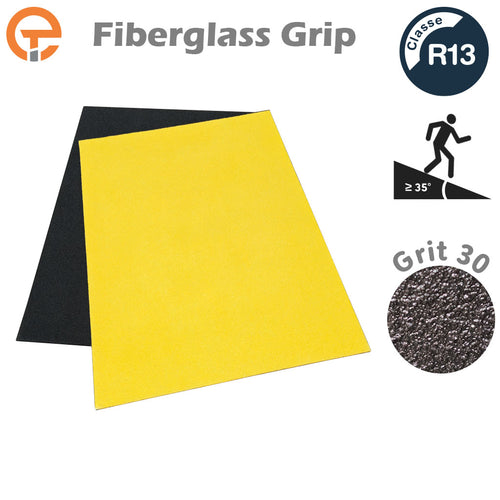 Plaque de marche antidérapante Fiberglass Grip