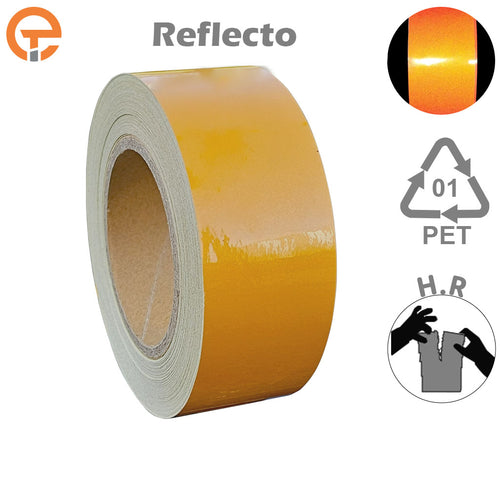 Rubans marquage au sol PET réfléchissant