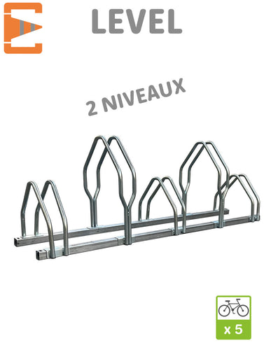 Râtelier Range Vélos LEVEL 5 places