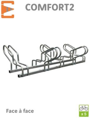 Râtelier Range Vélos Face à Face COMFORT2 5 places