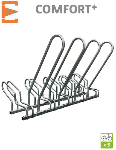 Râtelier Range Vélos COMFORT+ 5 places