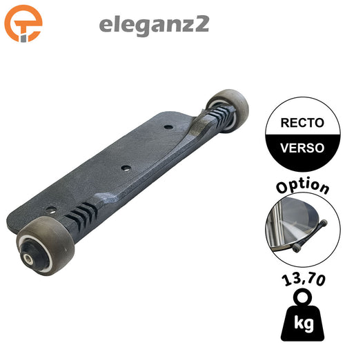 Poteau porte affiches télescopique Haut. 2m00