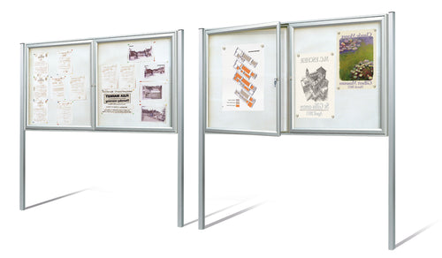 Vitrine d'affichage épaisseur 30mm de 8 à 18 feuilles A4