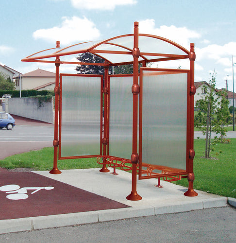 Abri Vélos Modulable "DECO" 6 places