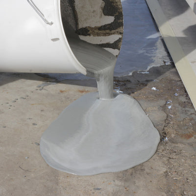 Mélange autonivelant répare béton