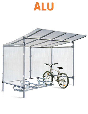 Abri Vélos ALU Modulable 5 places