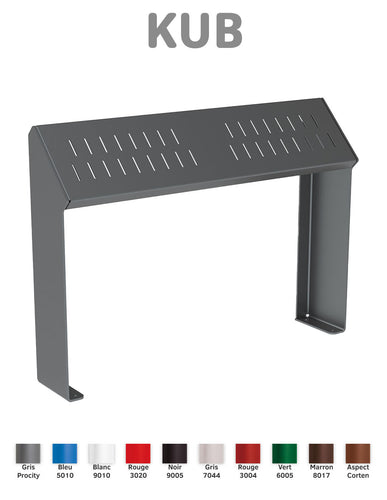 Assis debout KUB Acier Largeur 1200mm