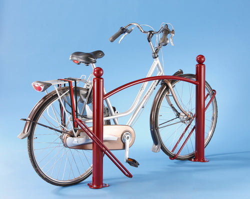 Support Vélos 2 places avec Arceau Cadre Antivol