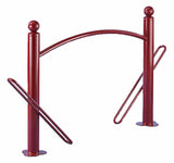 Support Vélos 2 places avec Arceau Cadre Antivol