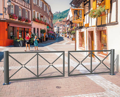 Barrière tournante Décorative