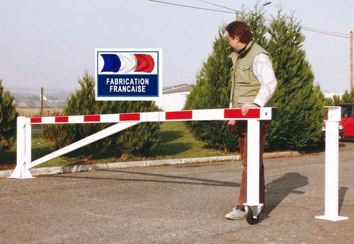 Barrière tournante grande longueur