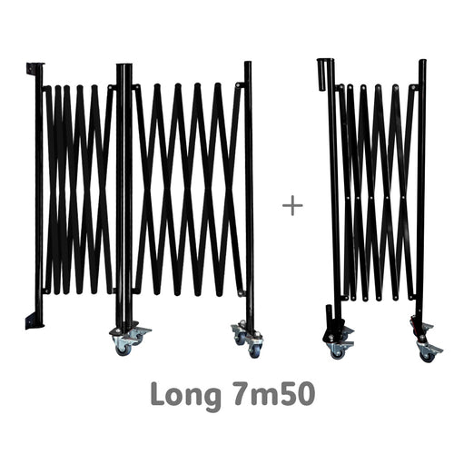 Barrières Extensibles Noir Graphite Fixation Murale Xfinite®