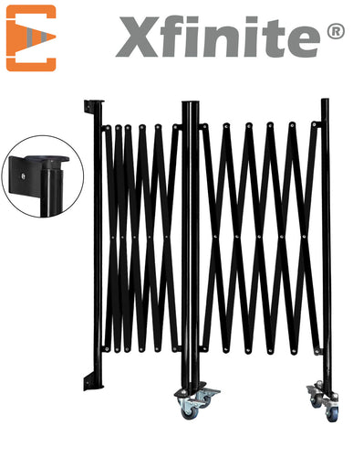 Barrières Extensibles Noir Graphite Fixation Murale Xfinite®