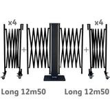 Barrières Extensibles Noir Graphite Xfinite® 2 Faces