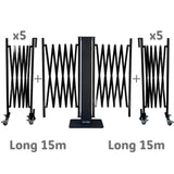 Barrières Extensibles Noir Graphite Xfinite® 2 Faces