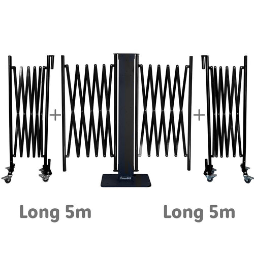 Barrières Extensibles Noir Graphite Xfinite® 2 Faces