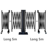 Barrières Extensibles Noir Graphite Xfinite® 2 Faces