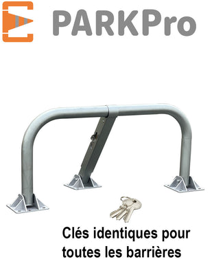 Barrière de Parking PARKPro Clés identiques EQUIPEMENTECH