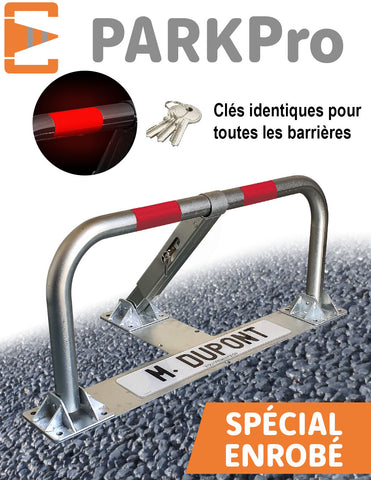 Barrière de Parking Spécial Enrobé à Cylindre Européen