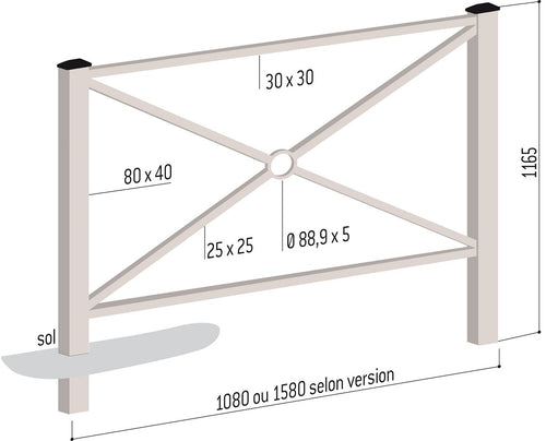 Barrières de Ville PAGODE