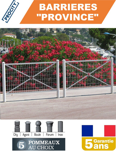 Barrières de Ville PROVINCE grillagées EQUIPEMENTECH