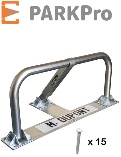 BARRIÈRE DE PARKING SPÉCIAL ENROBÉ À CYLINDRE EUROPÉEN