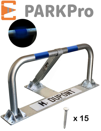 BARRIÈRE DE PARKING SPÉCIAL ENROBÉ À CYLINDRE EUROPÉEN