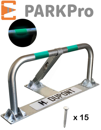 BARRIÈRE DE PARKING SPÉCIAL ENROBÉ À CYLINDRE EUROPÉEN