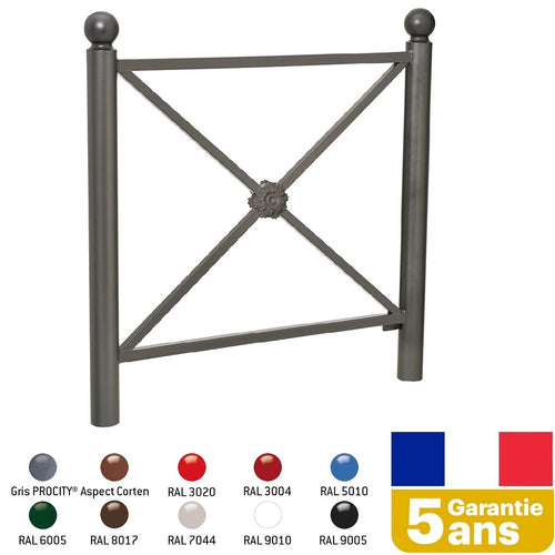 Barrières de Ville PROVINCE avec Rosace