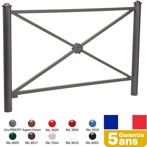 Barrières de Ville PROVINCE avec Rosace