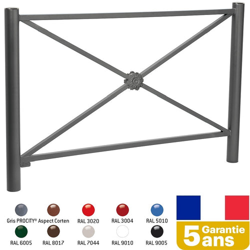 Barrières de Ville PROVINCE avec Rosace