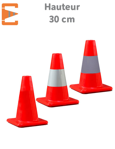 Cône K5A de Signalisation 30cm