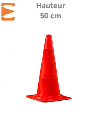 Cône K5A de Signalisation 50cm