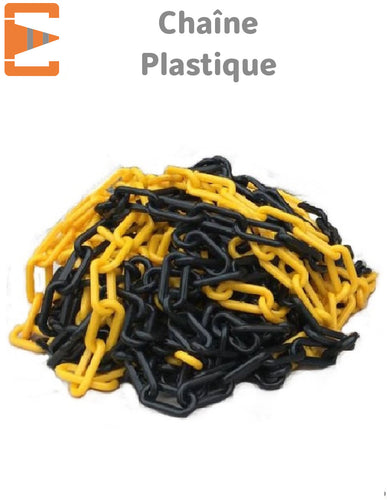 Chaîne de Signalisation Noire Jaune EQUIPEMENTECH