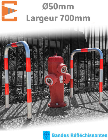 Arceaux épingle de Protection Bouche d'incendie
