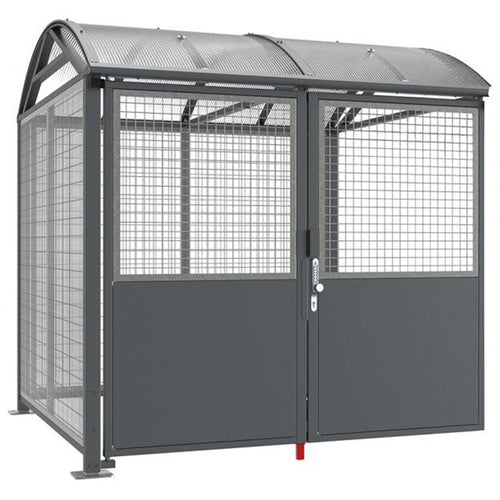 Abri Vélos Modulable Sécurisé 6 places