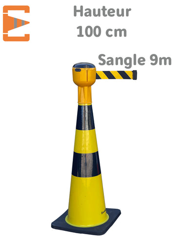 Cône de Balisage à Sangle 9M - EquipemenTech
