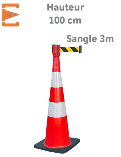 Cône de Balisage à Sangle 3M - EquipemenTech