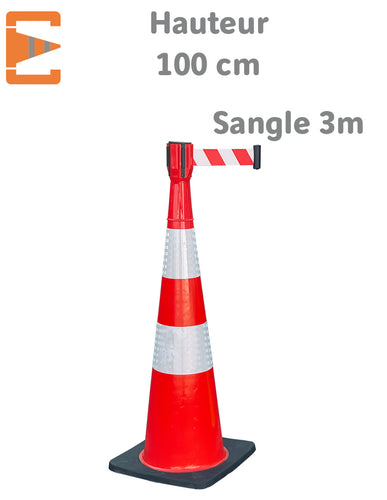Cône de Balisage à Sangle 3M - EquipemenTech