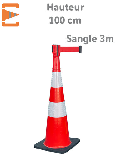 Cône de Balisage à Sangle 3M - EquipemenTech
